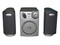Bocinas Mini Super Woofer 2.1, 440W PMPO, Color Gris Oscuro/Negro