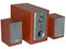 Bocinas Perfect Choice 2.1 Diseño en Madera, 1600 Watts PMPO