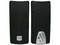 Bocinas Perfect Choice de 200 Watts PMPO, Color Negro con Plateado.