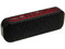 Bocina Portátil Recargable Perfect Choice, Reproduce archivos MP3 desde memorias USB o Micro SD. Color Negro/Rojo