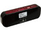Bocina Portátil Recargable Perfect Choice, Reproduce archivos MP3 desde memorias USB o Micro SD. Color Negro/Rojo