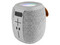Bocina portátil Perfect Choice Novel Drum, Bluetooth. Color blanco.