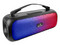 Bocina Portátil Perfect Choice Soundus, Bluetooth, 30W, Iluminación RGB, Color Negro.