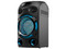 Bocina Amplificada Sony MHC-V02 de 1000W, Iluminación LED, USB, 3.5mm. Color Negro.