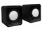 Bocinas TechZone TZBOC, jack 3.5mm, alimentación USB. Color Negro.