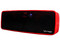 Bocina portátil recargable Vorago BSP-100-V2, Bluetooth, 3.5mm. Color Rojo.