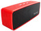 Bocina portátil recargable Vorago BSP-100-V2, Bluetooth, 3.5mm. Color Rojo.