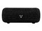 Bocina Inalámbrica VORAGO BSP-430 de 26W, Bluetooth, Iluminación LED, Color Negro.