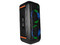 Bafle karaoke Vorago, KSP-700, doble bocina 8”, Super Bass, IPX4, entrada 3.5 mm, control remoto, USB, micrófono inalámbrico, TWS, acabado madera.