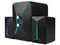 Bocinas Vorago Start the Game SPK-250 2.1, RGB, 3.5mm, Bluetooth. Color Negro