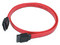 Cable interno Brobotix SATA (M-M), 43cm. Color Rojo.