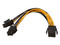 Cable de Alimentación BRobotix 6001448 PCI Express de 6 Pines  (H), para Tarjeta de Video.