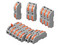 Conectores de Empalme Rapido Sonoff D1-1, 34 Conectores Rapidos, AWG24-12, Hasta 250V y 32A.
