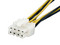 Cable de Fuente de Poder de 4 Pines a 8 Pines EPS con LP4, 152mm.