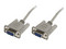 Cable serial StarTech de DB9 (hembra) a DB9 (hembra), 1.8 m. Color gris.