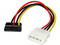 Cable de Corriente Molex a SATA