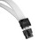 Cable de Extensión GPU de 8 pines (6+2), XPG para tarjeta de video, iluminación ARGB, dos alargadores incluidos, funda de fibra óptica ultra densa.