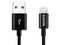 Cable USB ADATA AMFIPL-1M-CBK de USB 2.0 (M) a Lightning (M), Longitud 1m. Color Negro.