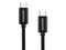 Cable ADATA USB Tipo C a USB Tipo C (M-M), 1m, Color Negro.