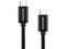 Cable USB ADATA CACC-200PN-BK, USB Tipo C a USB Tipo C (M-M), 2m, Color Negro.