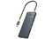 Hub USB Acteck Nexus Dock Pro AC-944601, USB Tipo C a HDMI 2.1, USB Tipo A 3.2, USB Tipo C, Lector SD y MicroSD. Color Plata.