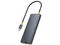 Hub USB Acteck Nexus Dock Pro AC-944625, USB Tipo C a HDMI 2.1, USB Tipo A 3.2, USB Tipo C, RJ-45. Color Plata.
