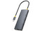 Hub USB Acteck Nexus Dock Ultra AC-944632, USB Tipo C a HDMI 2.1, USB Tipo A 3.2, USB Tipo C, Lector SD y MicroSD, RJ-45. Color Plata.