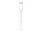 Adaptador Apple de conector USB-C Macho a Jack 3.5mm Hembra. Color Blanco.
