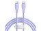 Cable USB Tipo C Baseus P10355702511-B3, Carga Rápida, 100W, 1.2m. Color Morado.