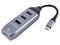 Adaptador Hub Batauro de USB-C a USB 3.0 y HDMI, Color Gris.