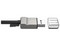 Cable BRobotix USB 2.0 Macho a Micro USB Macho, 3 en 1 con Lector Micro SD de 0.1m.