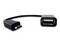 Cable Adaptador OTG Brobotix de Micro USB (M) a USB A (H).