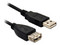 Cable Extensión USB 2.0 Brobotix (macho a hembra) de 4.5 metros, color negro.
