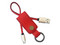 Cable Brobotix USB 2.0 a Micro USB, tipo llavero, color rojo.