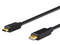 Cable USB BRobotix Tipo-C a Micro USB (M-M), 1.8m. Color Negro.