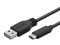 Cable Brobotix de USB 3.0 a USB-C de 1.8 metros, color negro.