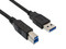 Cable Para Impresora Brobotix de USB 3.0 (macho) a USB tipo B (macho) de 1.8 metros, color negro.
