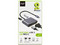 Docking Station BRobotix 4 en 1 6000687 con Puertos de USB Tipo-C a USB A, USB Tipo C (Hembra), HDMI, VGA, Color Plateado.