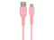 Cable de Carga Rápida Brobotix de USB 3.0 a USB-C de 1m, Color Rosa.