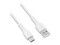 Cable Brobotix USB-C (M) a USB-A (M), 1 m. Color Blanco.