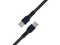 Cable BRobotix de Conector USB-C 3.0 a USB-C 3.0, Compatible con carga rápida, 1m. Color Negro.