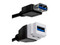 Cable USB BRobotix 6007327, USB Tipo A a USB Tipo A (H-H),  10cm, Color Negro.