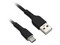Cable Brobotix 963196 USB 2.0 a USB-C de 1 metro, Color Negro.