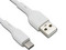 Cable Brobotix de USB 2.0 a USB-C de 1 metro, Color Blanco.