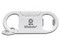 Cable BRobotix Lightning a USB A 2.0 para iPod, iPhone y iPad, .2m. Con destapador y diseño de llavero. Color Blanco.
