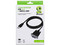 Cable adaptador BRobotix de USB 2.0 a Puerto Serial DB9/RS-232. Color Negro.