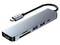 DockStation Hub D-BUGG 6 en 1 UB61 Urban Balance, USB Tipo C, USB 3.2 , HDMI 2.0, USB Tipo C, Ranura SD y MicroSD.