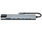 DockStation HUB DBUGG 8 en 1 UB81 Urban Balance, USB 3.0/2.0, HDMI, USB Tipo C, Entrada para Tarjeta SD.