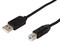 Cable USB 2.0 General Electric A macho/B macho de 1.8 Mts, para Impresora y Scanner. 