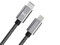 Cable de Datos GHOSTEK GHOCBL038 de Conector USB-C a Lightning, 1m. Color Negro.